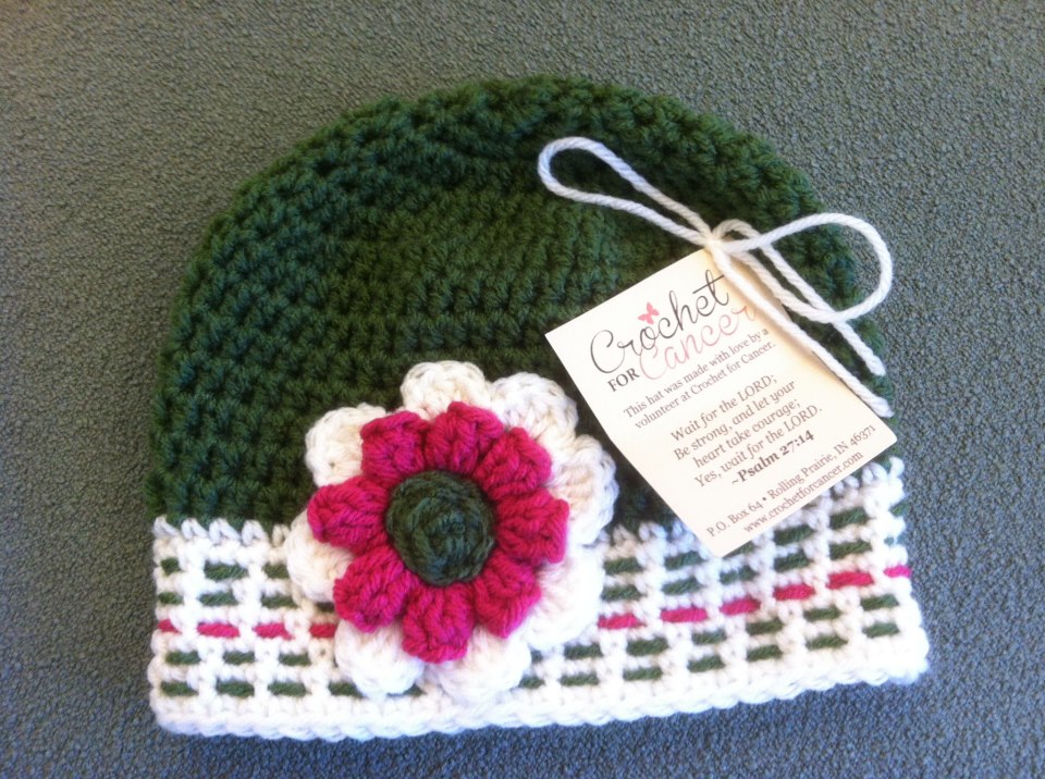 Morse Code Hat - Crochet for Cancer, Inc.